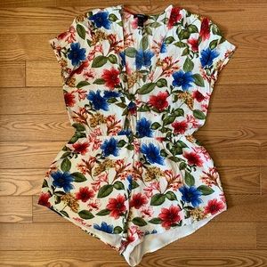 FOREVER 21 Tropical Romper